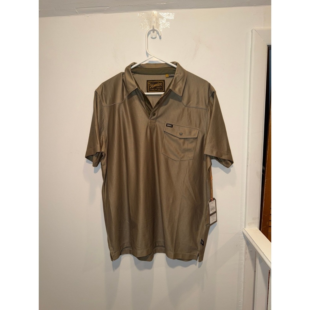 Howler Ranchero Techo Mens Polo. Size Large (NWTS)